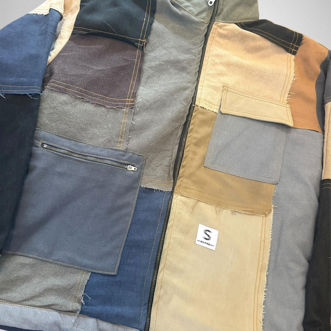 Reworked South Street Retro Jacket – Vintage 90s Style Streetwear