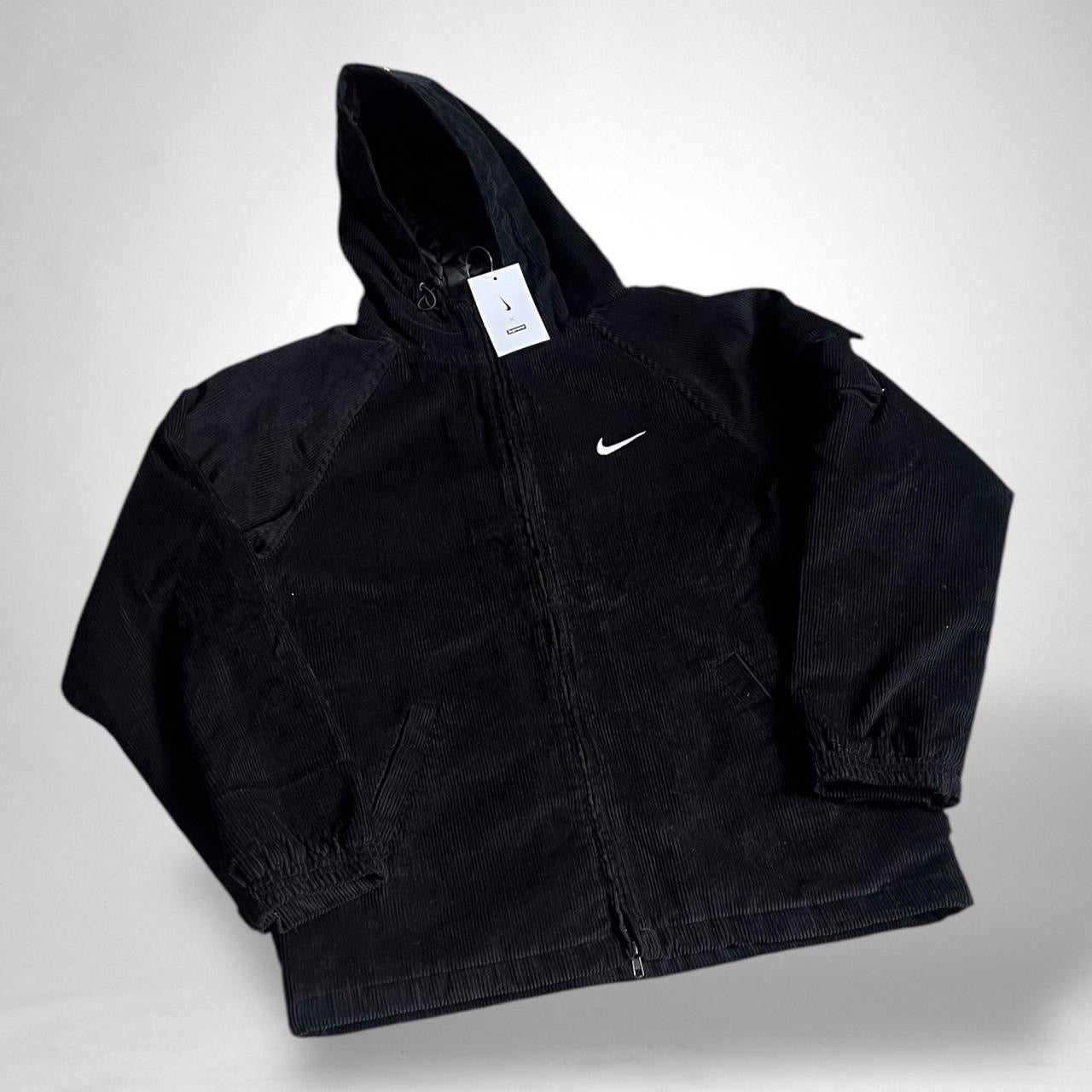 Nike x Supreme Black Corduroy Jacket – Limited Edition Streetwear Collaboration