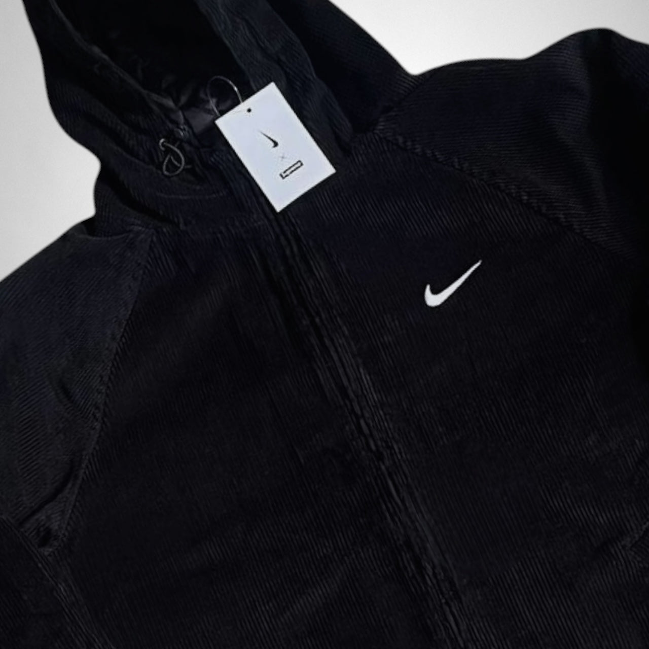 Nike x Supreme Black Corduroy Jacket – Limited Edition Streetwear Collaboration