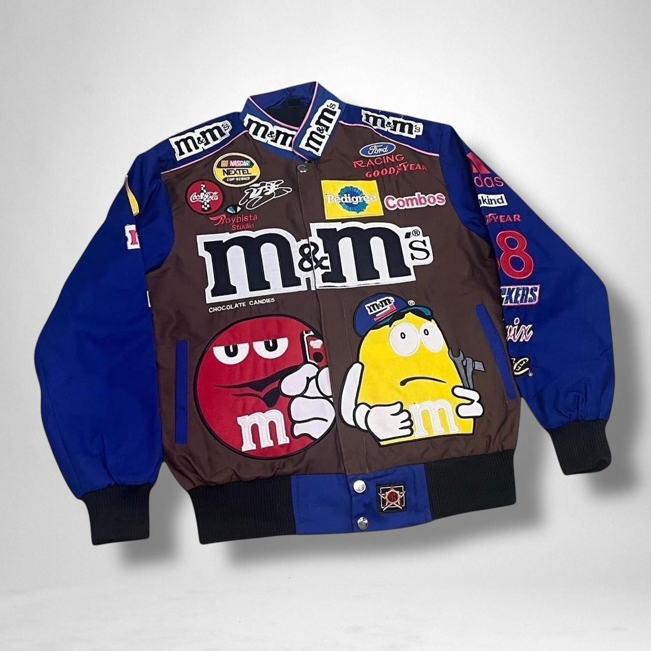 Deadstock Vintage M&M Racing Jacket Brown & Blue