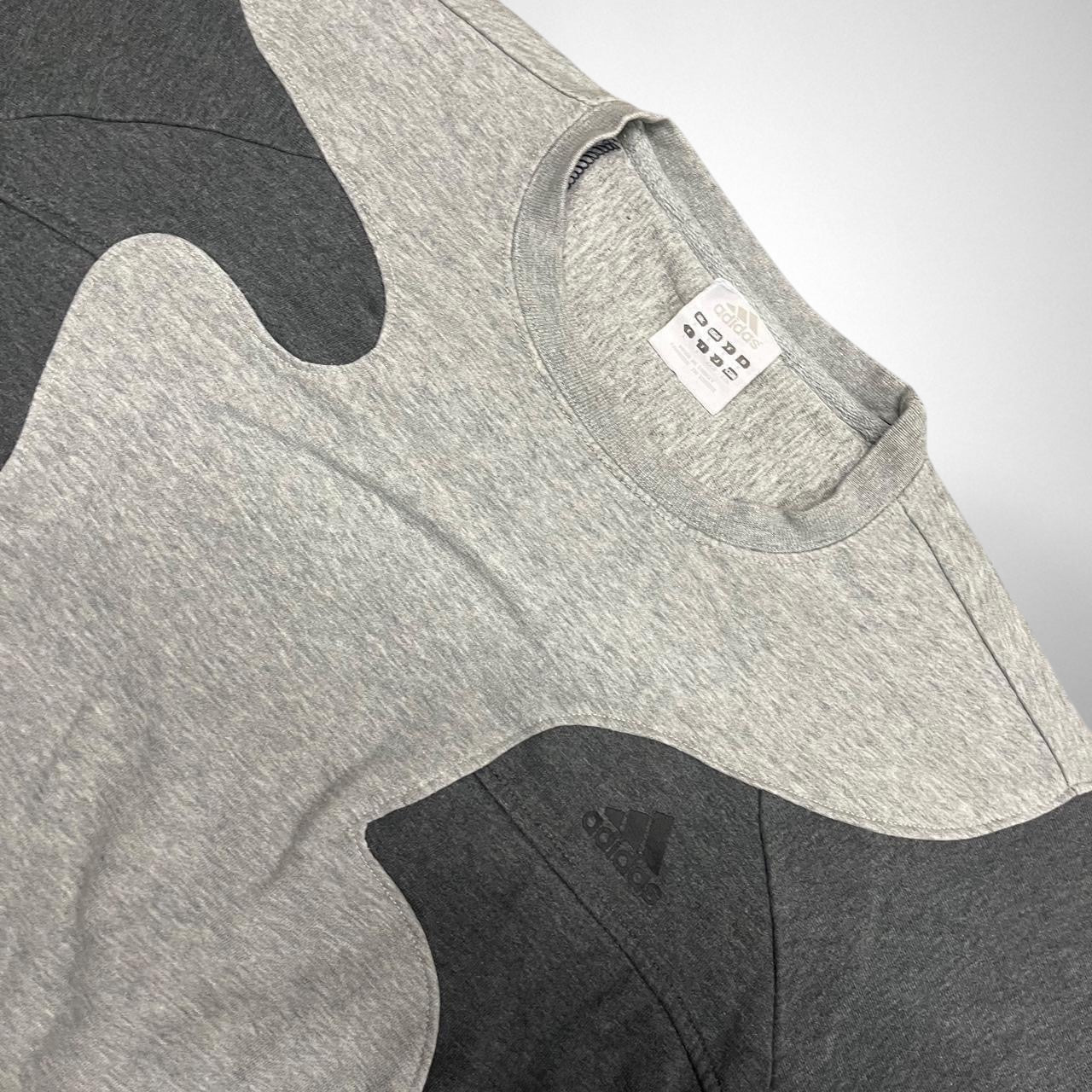 Reworked Grey Adidas Jumper - South Street Retro Ltd
