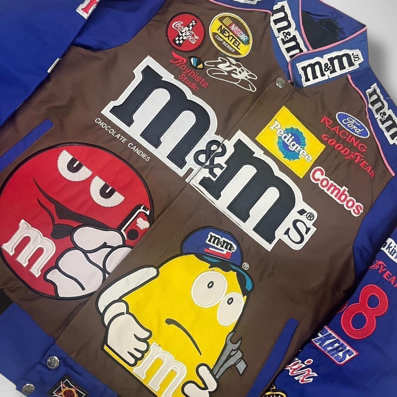 Deadstock Vintage M&M Racing Jacket Brown & Blue