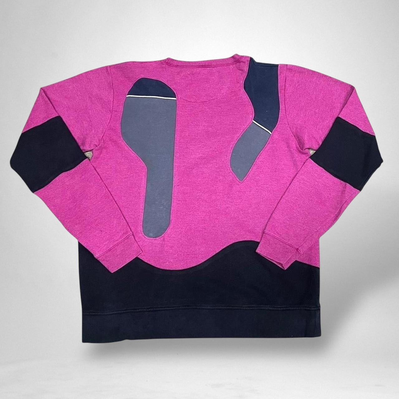 Reworked Pink and Black Nike Jumper