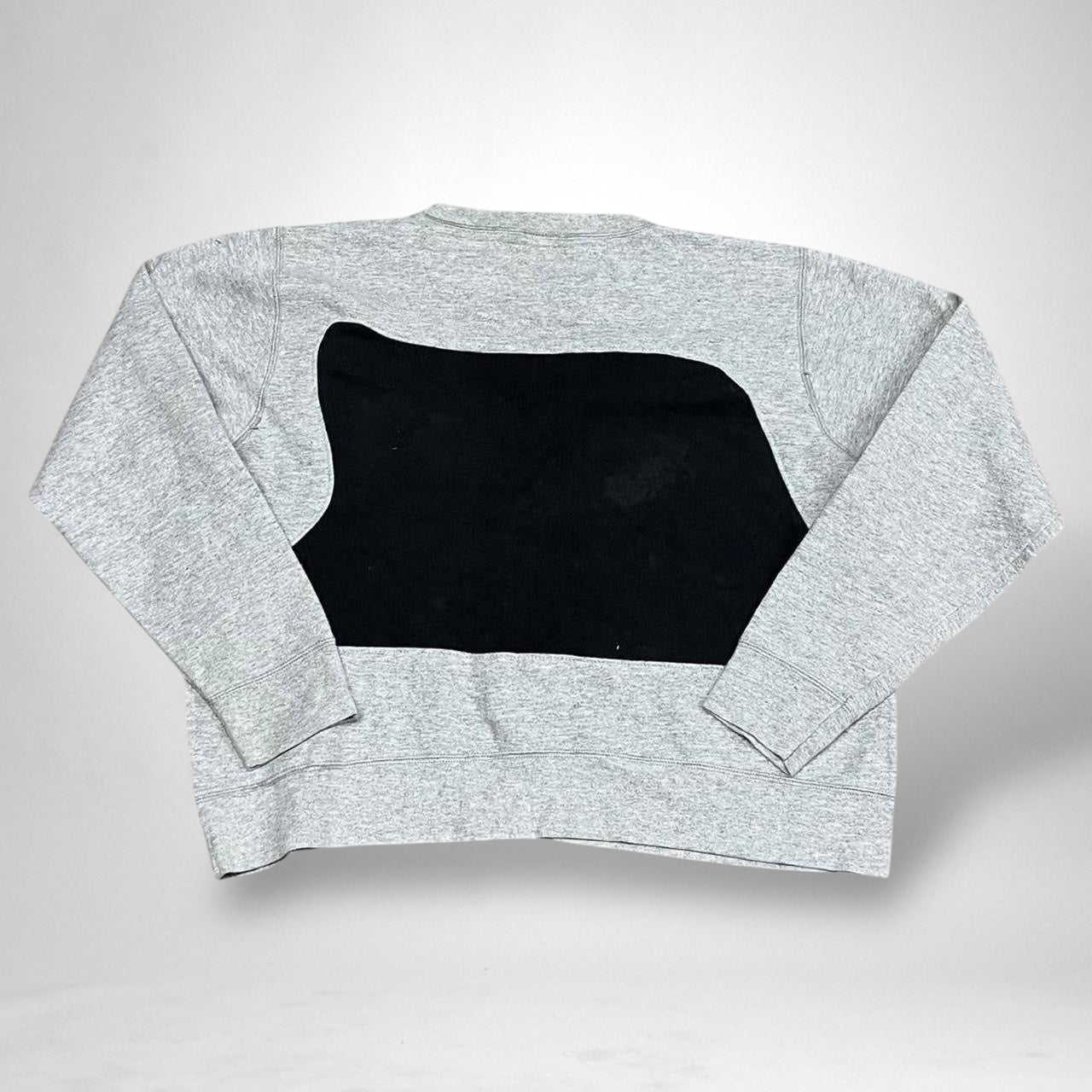 Reworked Fila Jumper - Black & Grey - South Street Retro Ltd