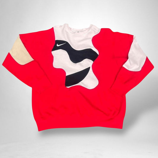 Reworked Nike Embroidered Sweatshirt - South Street Retro Ltd