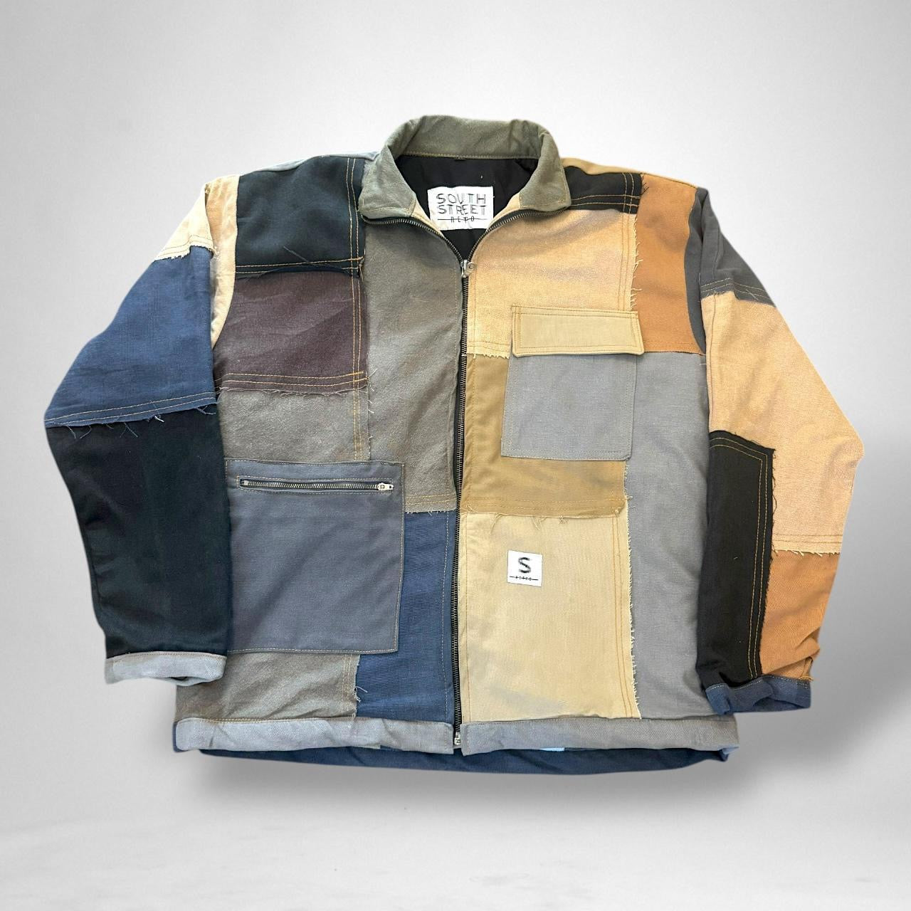 Reworked South Street Retro Jacket – Vintage 90s Style Streetwear