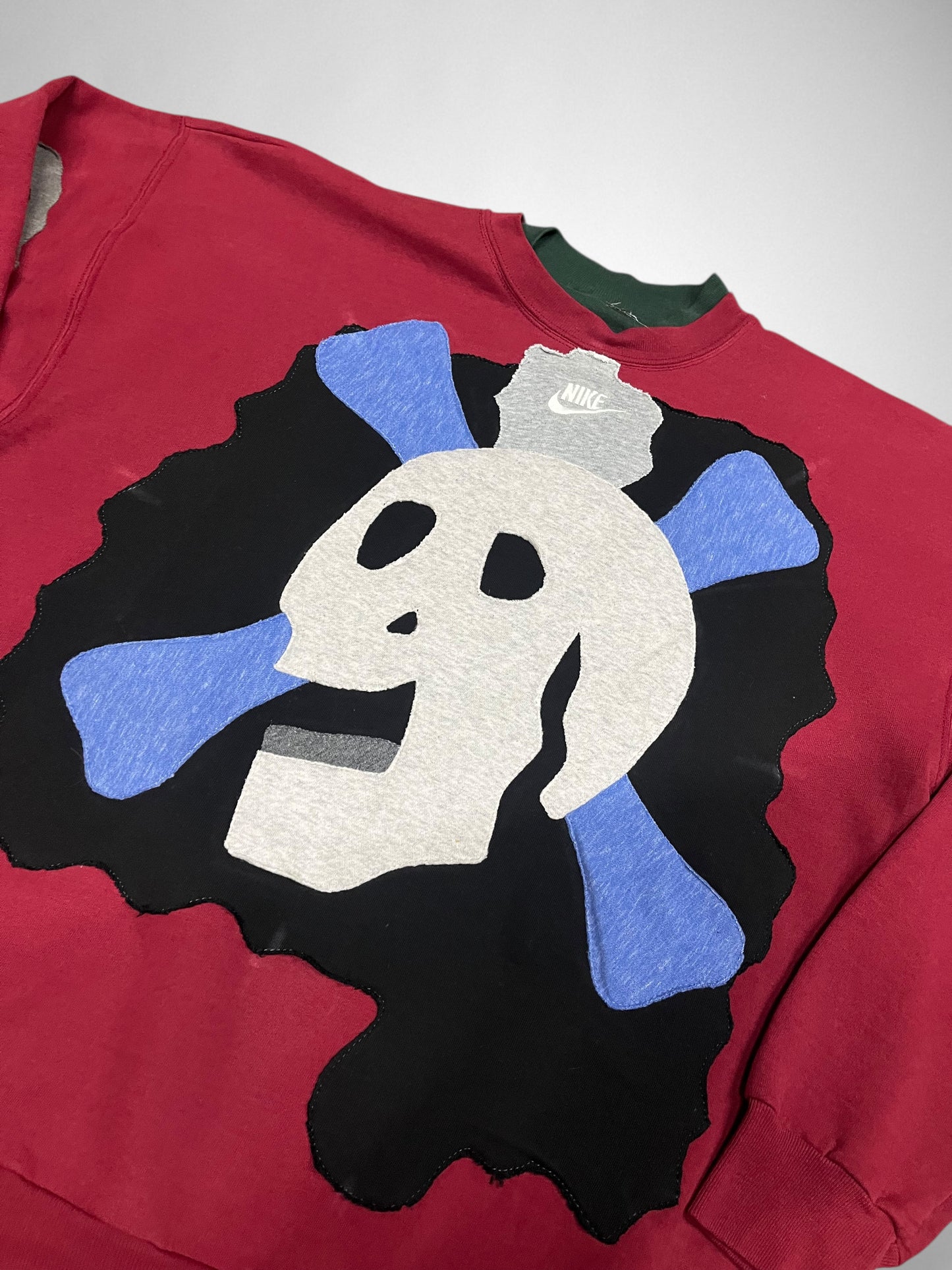 Reworked Nike Skull & Crossbones Jumper