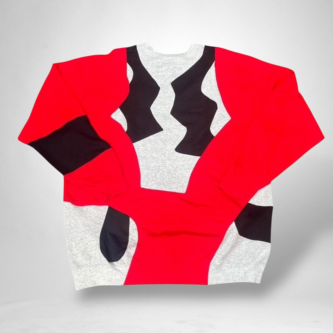 Reworked Ralph Lauren Jumper – Red, White & Black - South Street Retro Ltd