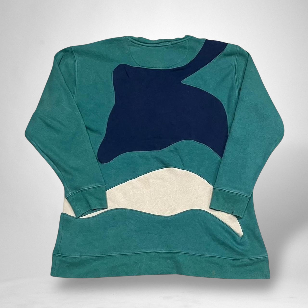 Reworked Green Puma Jumper - South Street Retro Ltd