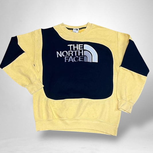Reworked The North Face Jumper – Black & Yellow - South Street Retro Ltd